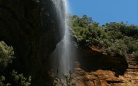 wentworth falls bei katoomba in den blue mountains